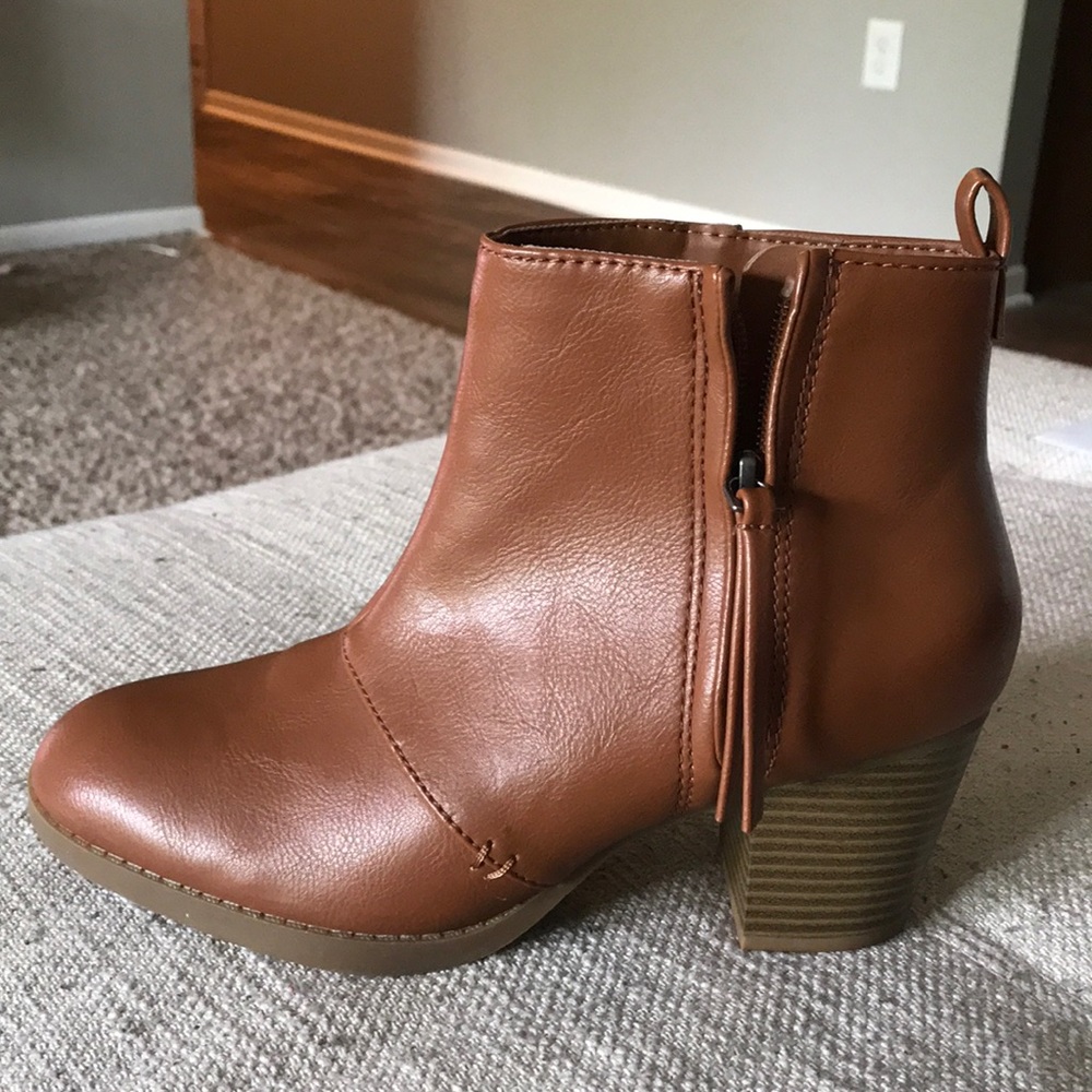 Brown Ankle Booties